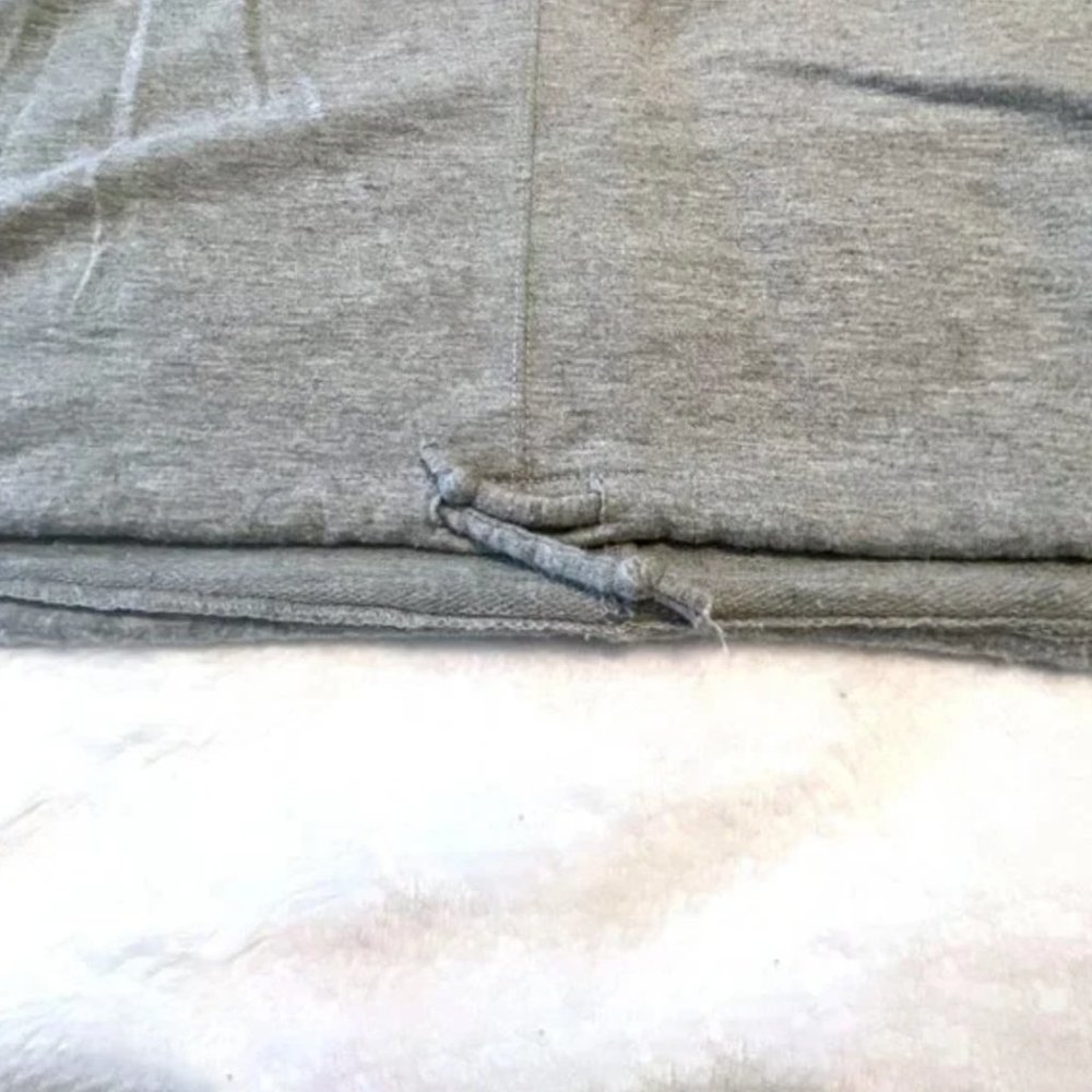 Aerie Grey Lightweight Oversized Hoodie - Picture 4 of 6